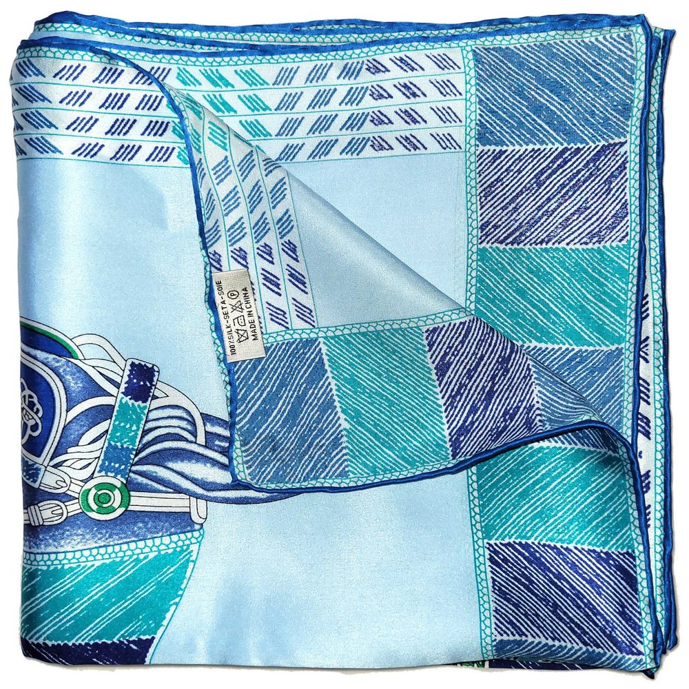 NWT Genuine 100% Mulberry Silk Satin Scarf 41"x41" Large Square Shawl 5947 - Picture 6 of 7
